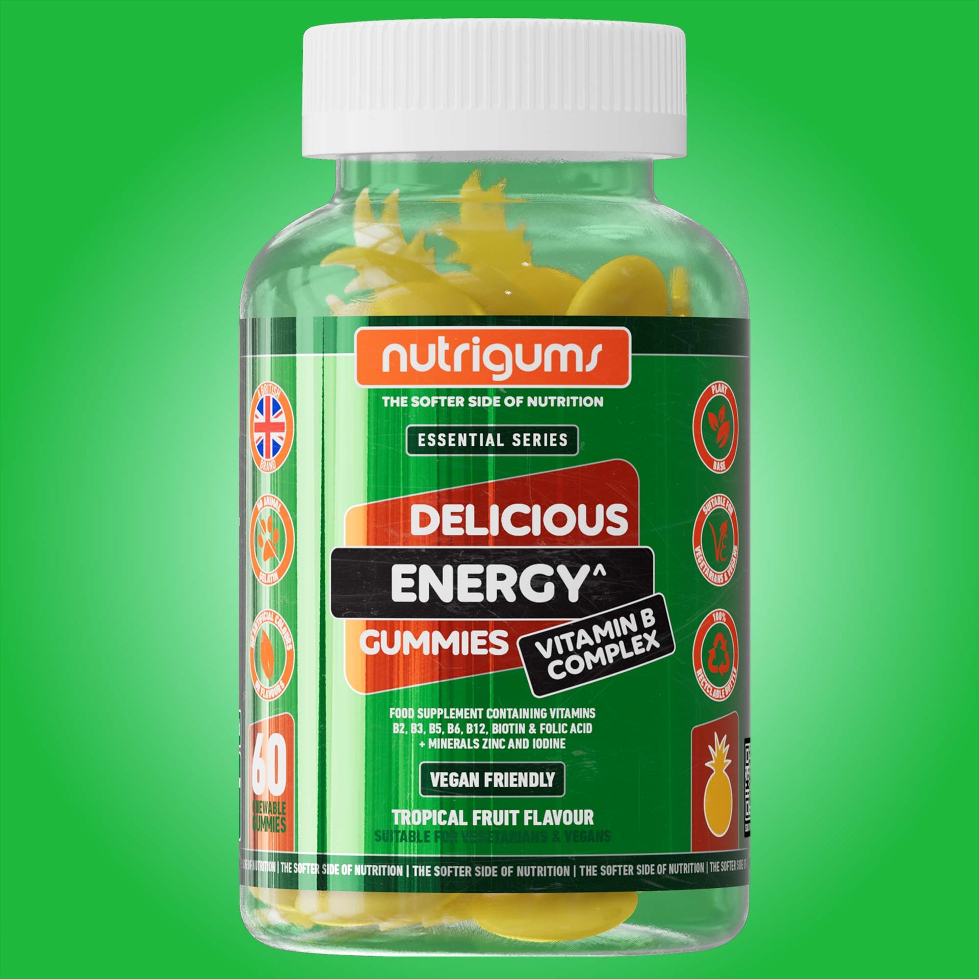 Energy – B Vitamins Complex – Tropical Fruit Flavour