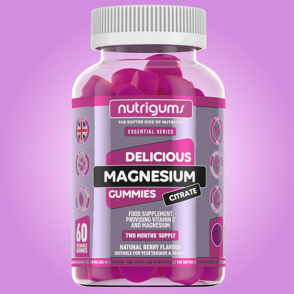 Magnesium Citrate & Vitamin C Mixed Fruit Flavour - 60 Vegan Gummies
